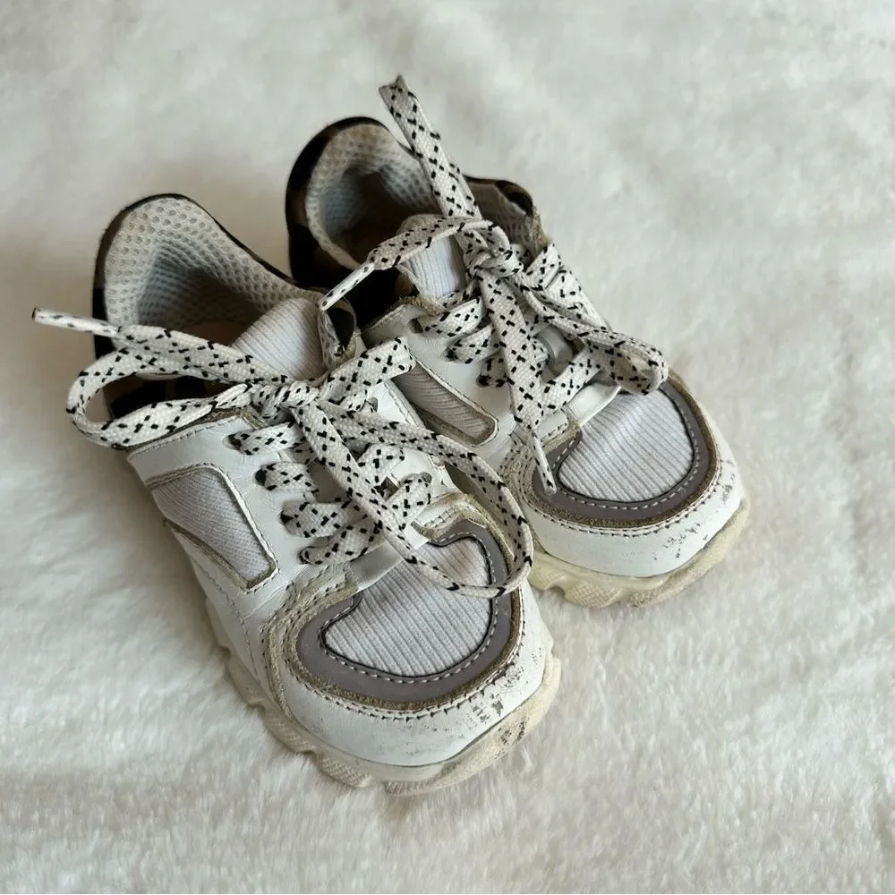 Fendi FF Trainers Kids Size 24 - Picture 6 of 13